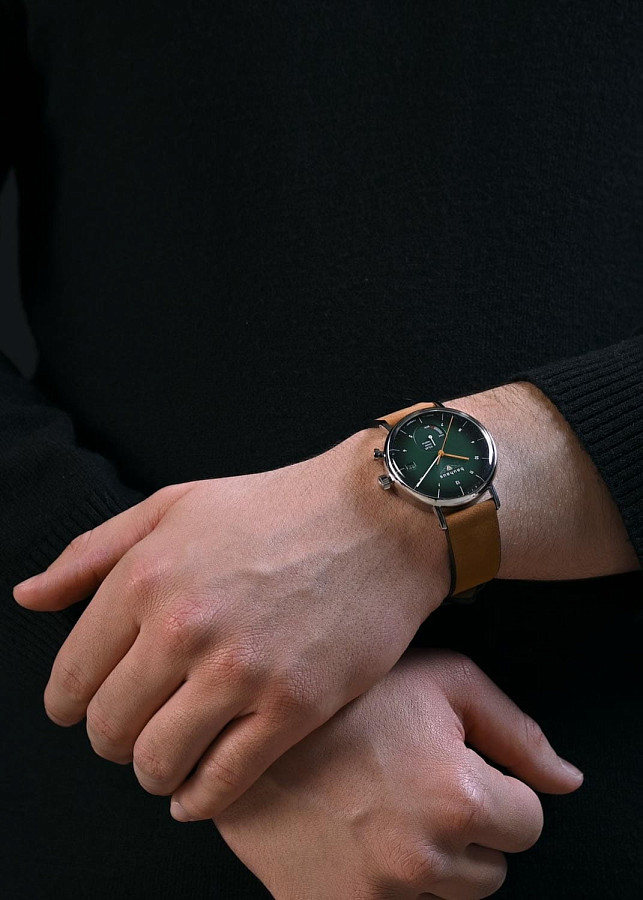 Часы Bauhaus Classic 21124 — кварцевые, сталь металл
