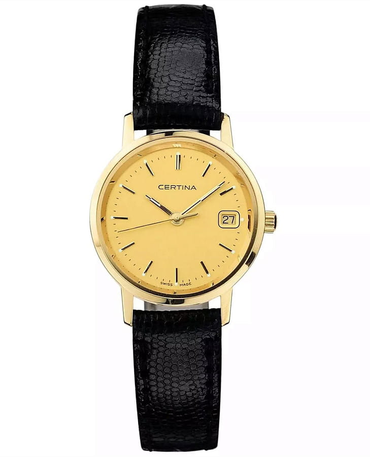Часы Certina Priska Lady Gold 18K C152.9289.68.31 — женские, золотистый