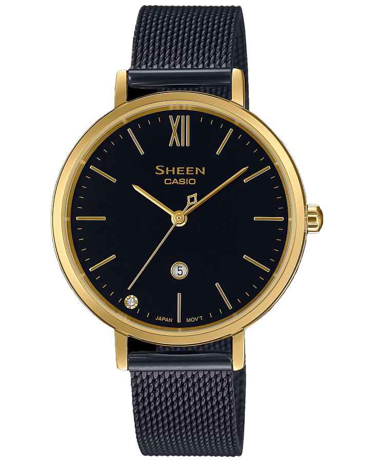 Часы Casio Sheen SHE-4539BGM-1A — женские, черный