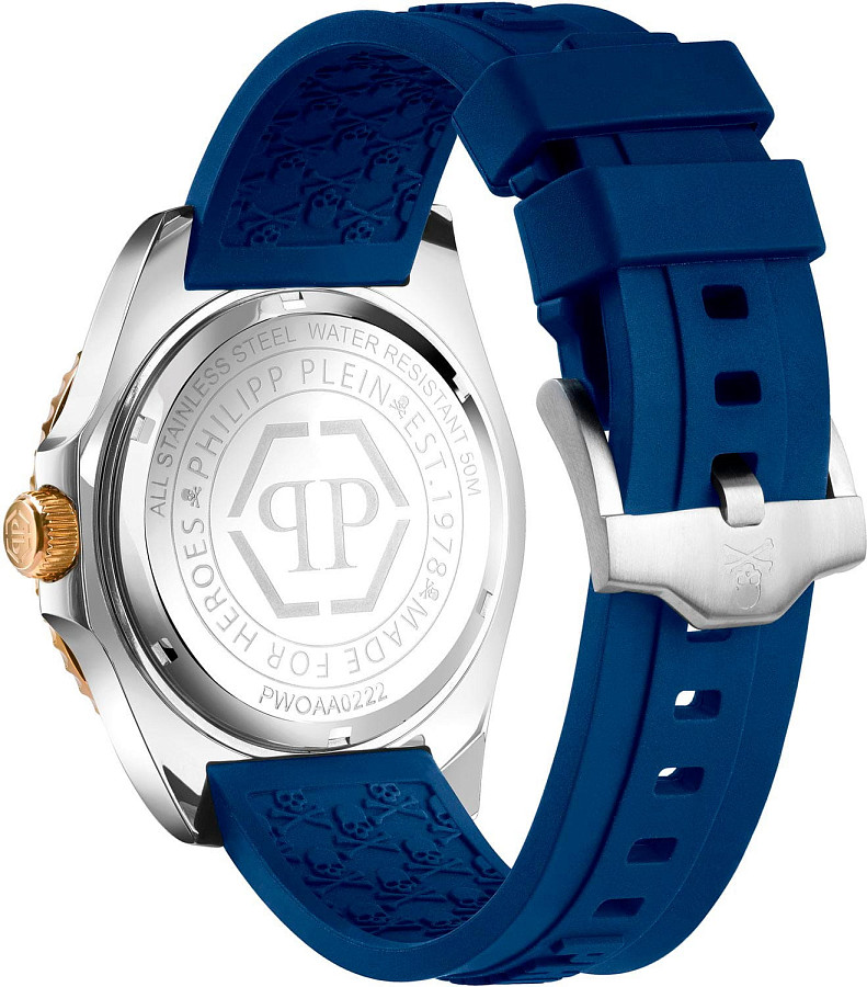 Часы Philipp Plein The Skull PWOAA0222 — силикон, мужские