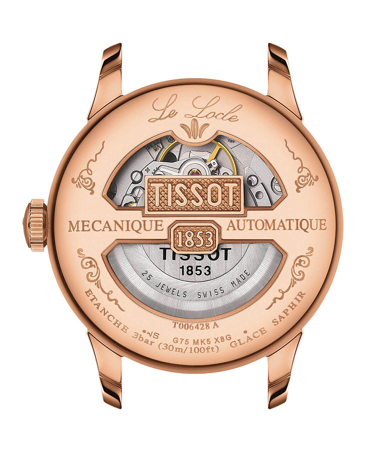 Часы Tissot Le Locle Automatic Petite Seconde T006.428.36.052.00 — сталь металл, Швейцария