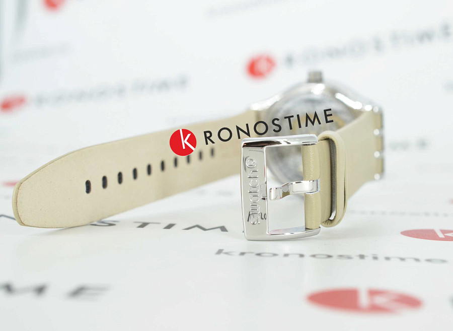 Часы Swatch Irony Sistem51 YIS434 — кожаный, мужские