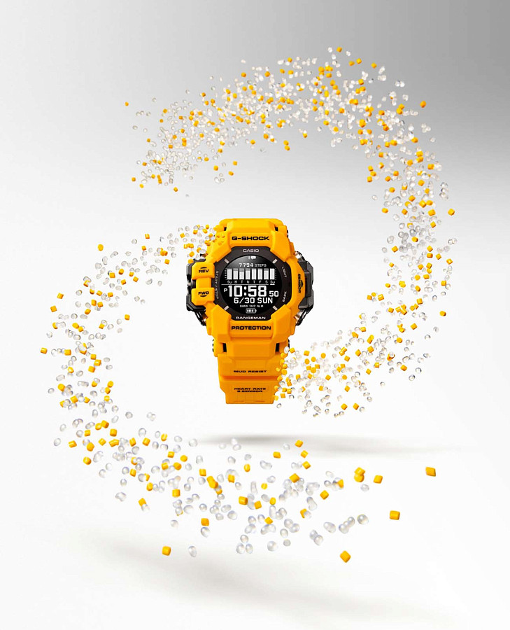 Часы Casio G-Shock GPR-H1000-9 — антрацитовый, электронные