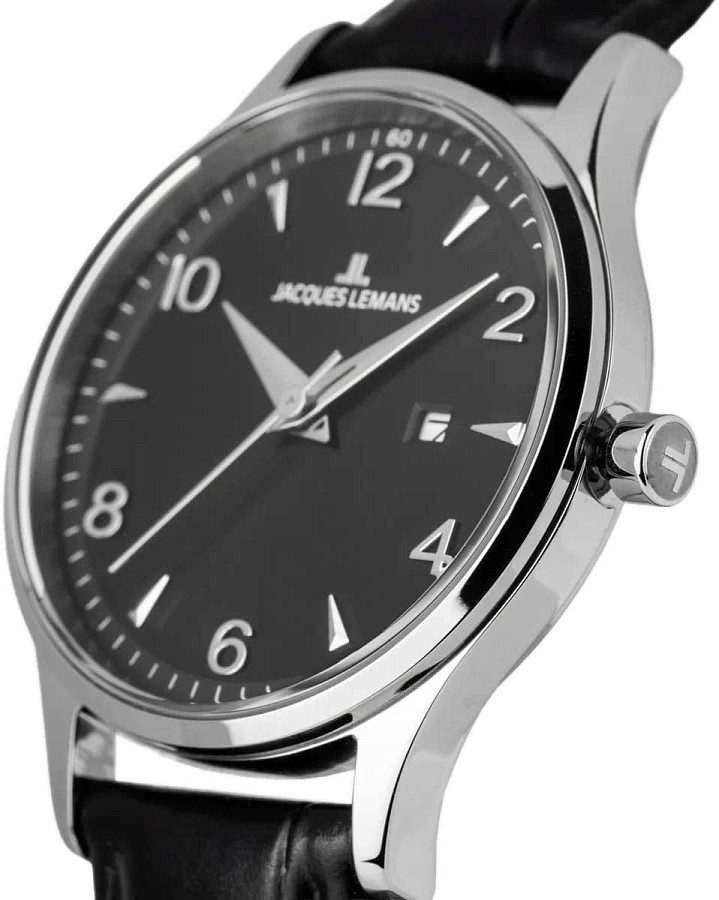 Часы Jacques Lemans Classic 1-2216A — кварцевые, сталь металл