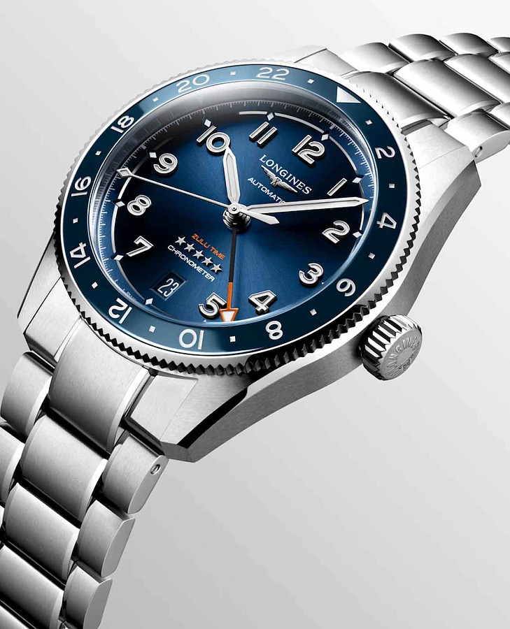 Часы Longines Spirit L3.802.4.93.6 — нержавеющая сталь, мужские