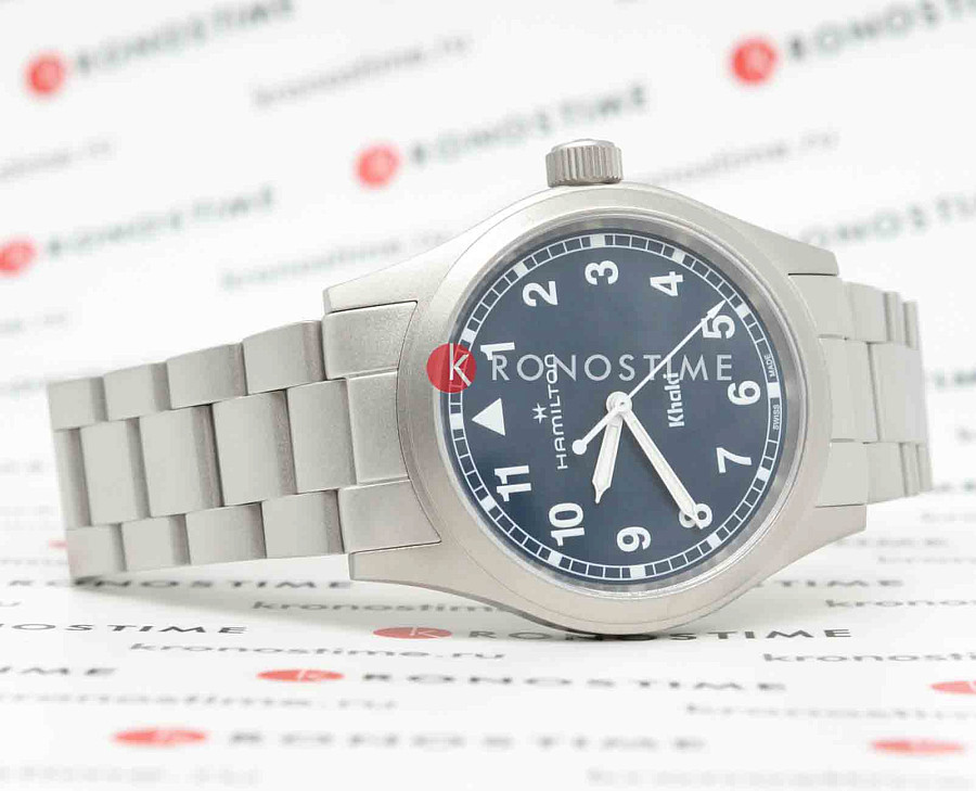 Часы Hamilton Khaki Field Quartz 38mm H69401140 — кварцевые, Швейцария, мужские