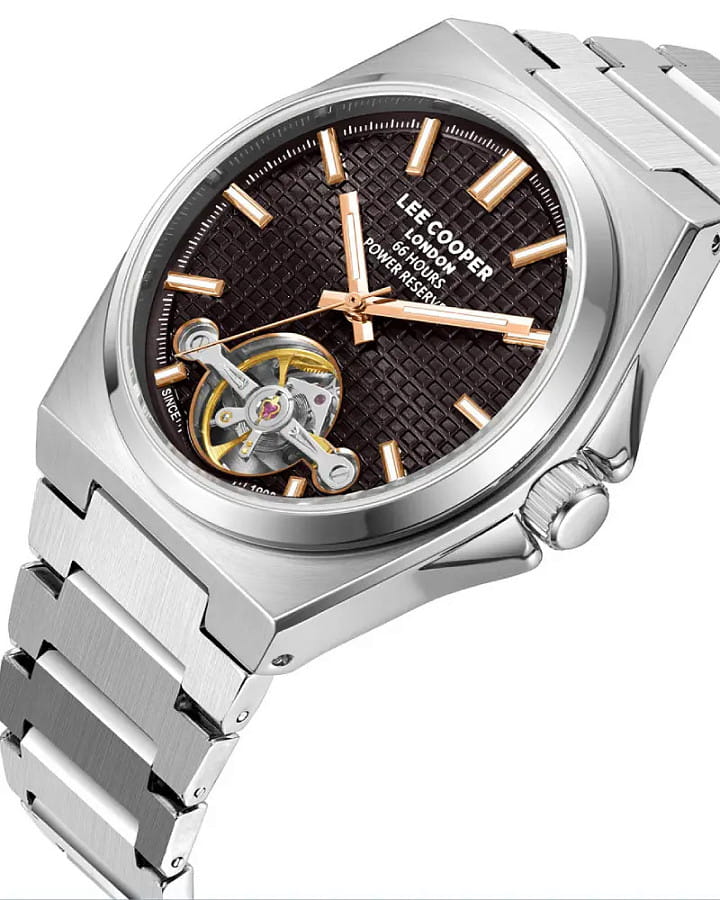 Часы Lee Cooper LC08229.340 — кварцевые, металл сталь