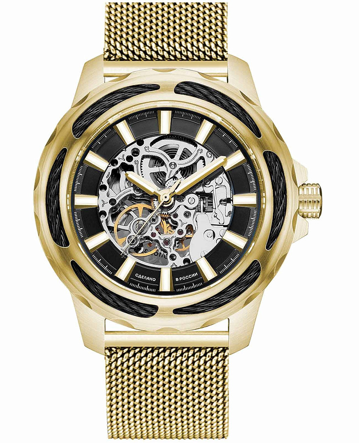 Часы Михаил Москвин Elegance 3054B-2 — мужские, черный