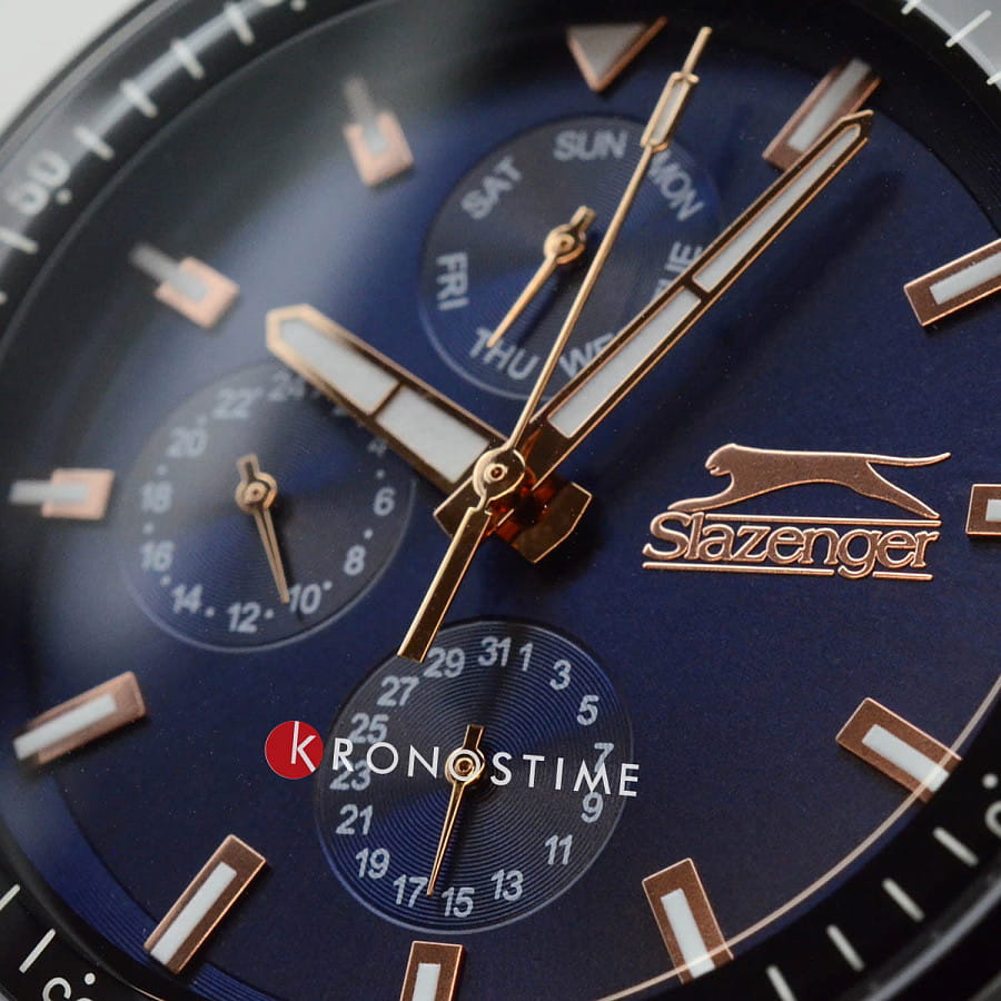 Часы Slazenger SL.09.2040.2.01 — мужские, суперметалл с pvd покрытием