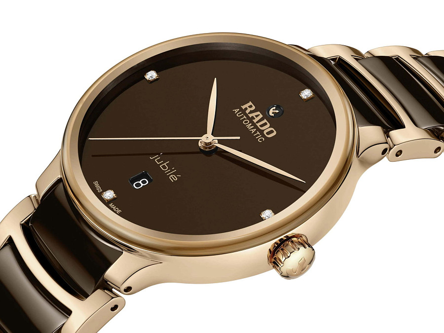 Часы Rado Centrix Automatic R30017712 — механические, металл сталь