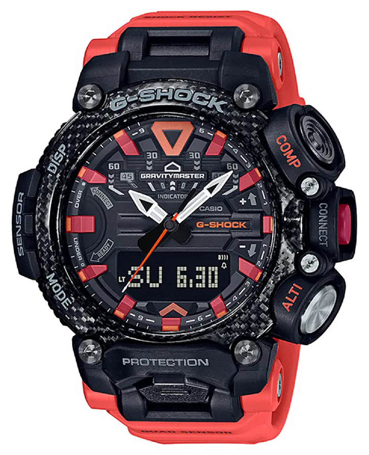 Часы Casio G-Shock GR-B200-1A9 — мужские, черный