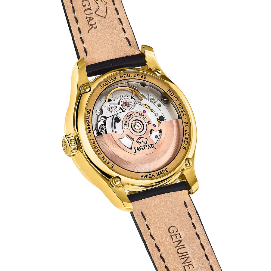 Часы Jaguar Automatic Woman J999/B — механические, сталь металл