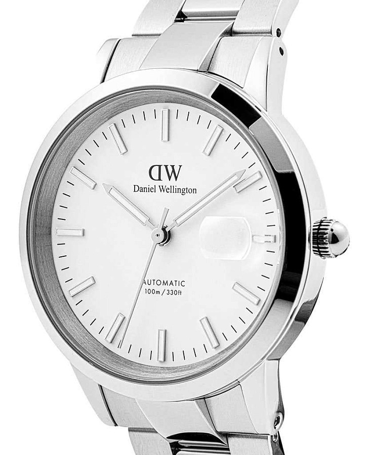 Часы Daniel Wellington Iconic Automatic DW00100754 — механические, сталь металл