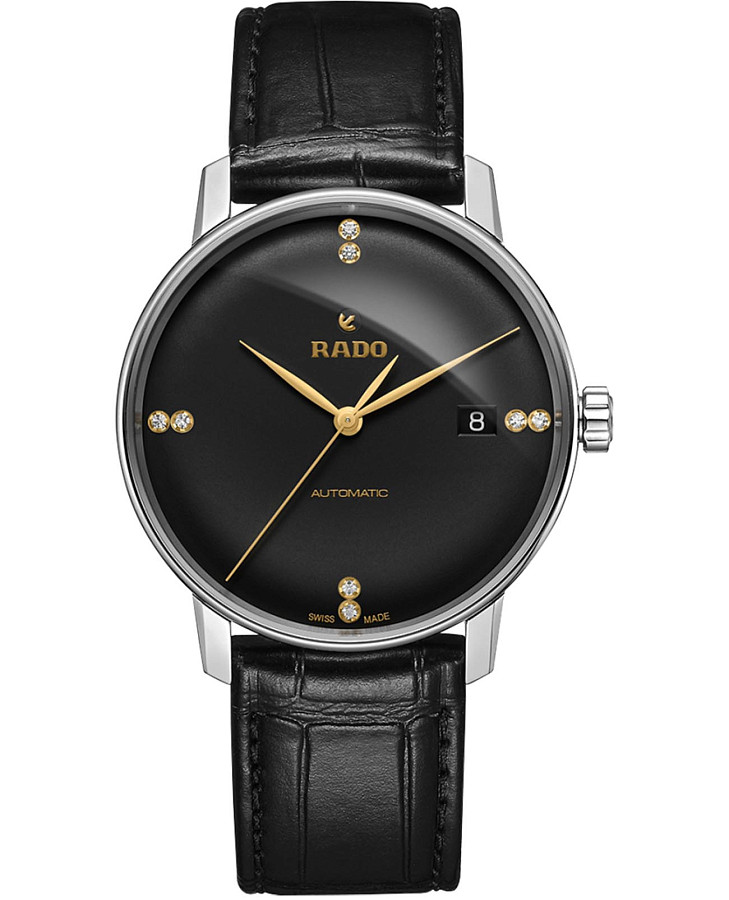 Часы Rado Coupole Classic Automatic Diamonds R22860715 — мужские, черный