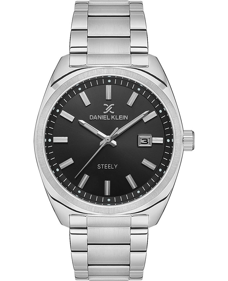 Часы Daniel Klein Steely DK.1.13701-2 — мужские, черный
