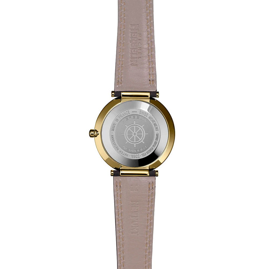 Часы Herbelin Newport Slim 16922P15BL — сталь металл, Франция