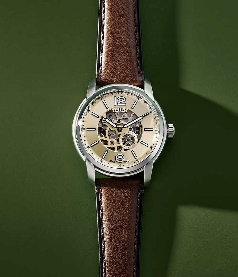 Часы Fossil Heritage ME3264 — сталь металл, США