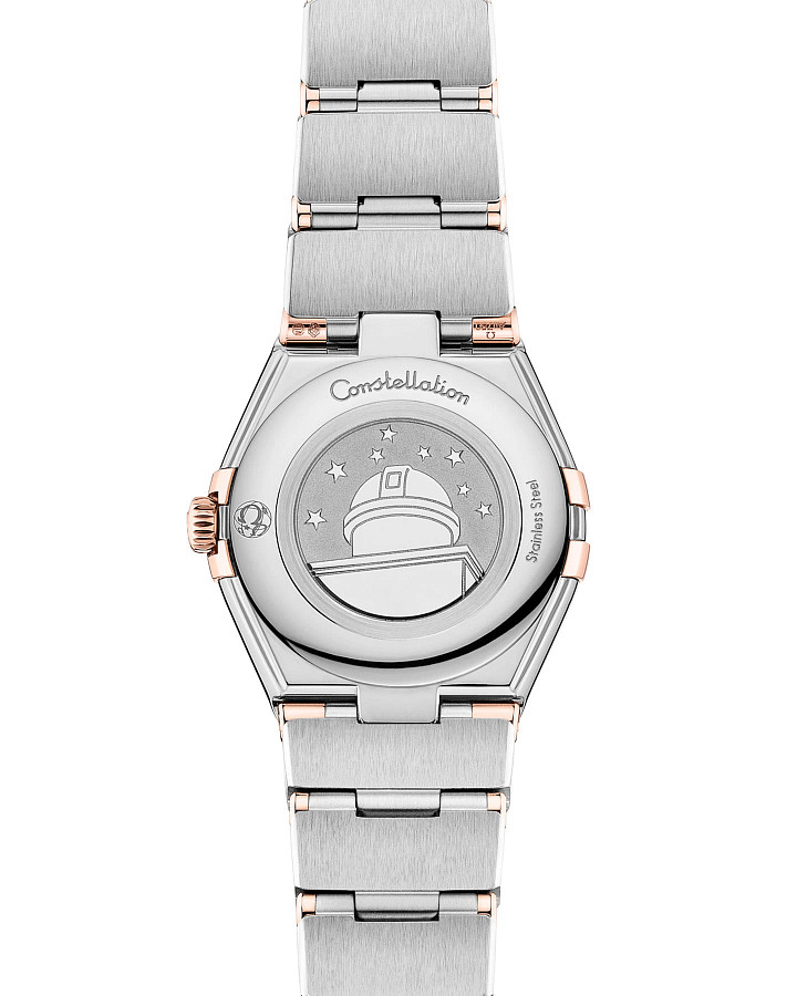 Часы Omega Constellation 131.25.25.60.60.002 — кварцевые, сталь металл золото