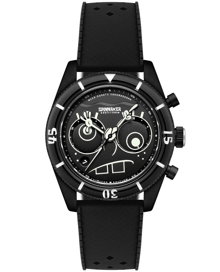 Часы Spinnaker Fleuss SP-5154-02 — мужские, черный