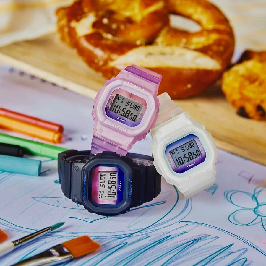 Часы Casio Baby-G BGD-560WL-7E — Япония, кварцевые