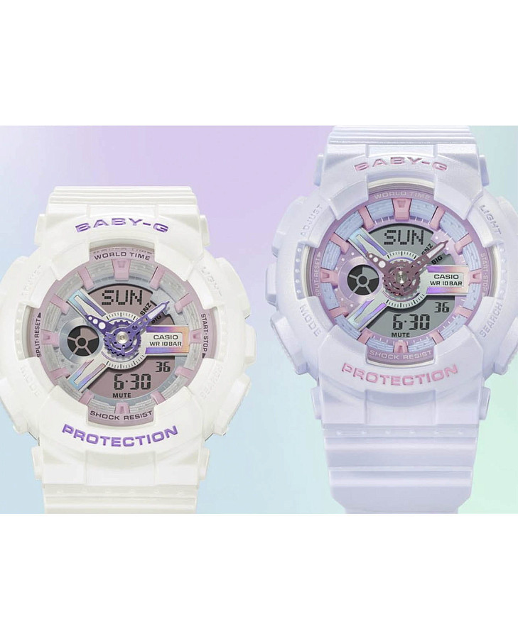 Часы Casio Baby-G BA-110FH-2ADR — пластик, женские
