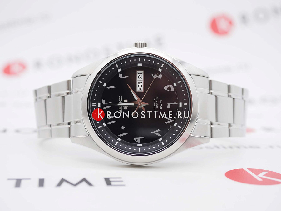 Часы Seiko 5 Regular SNKP21J1 — механические, металл сталь