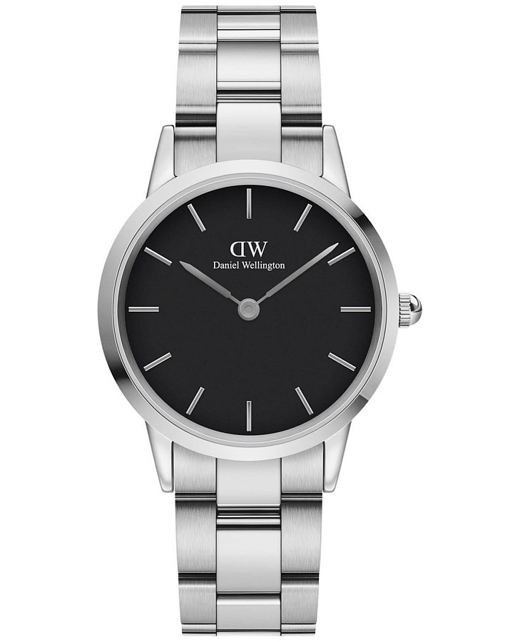 Часы Daniel Wellington Iconic Link DW00100206 — женские, черный