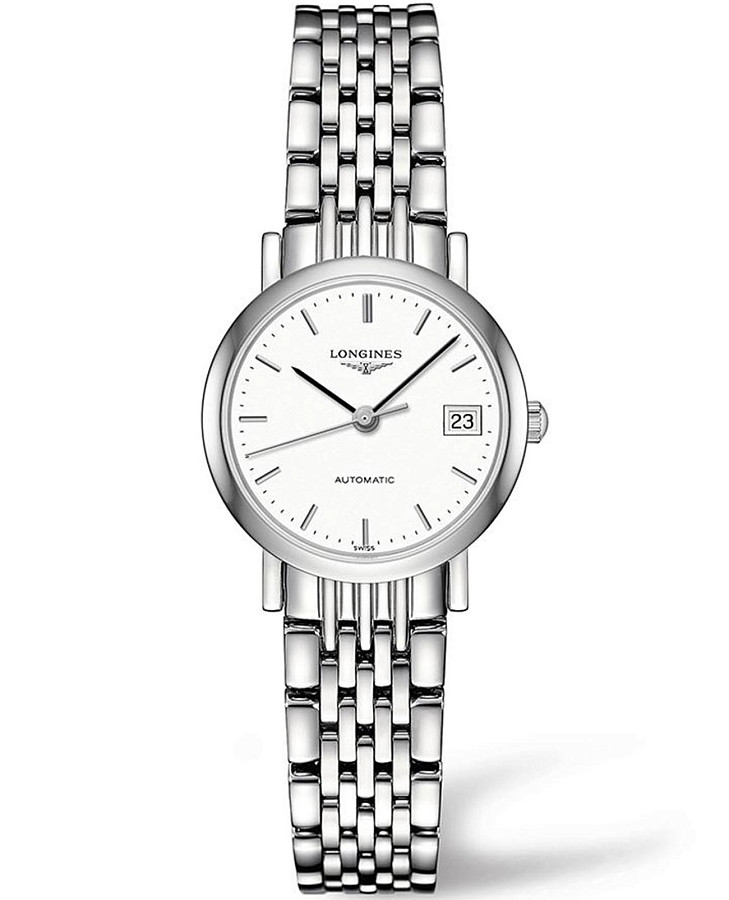 Часы Longines Elegant Collection L4.309.4.12.6 — мужские, белый