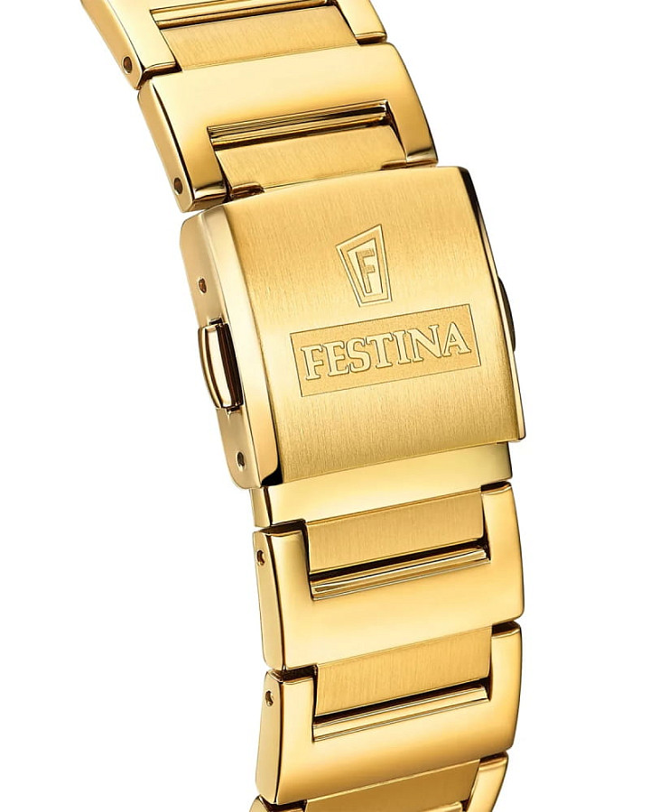 Часы Festina On The Square F20678/1 — белый, металл сталь