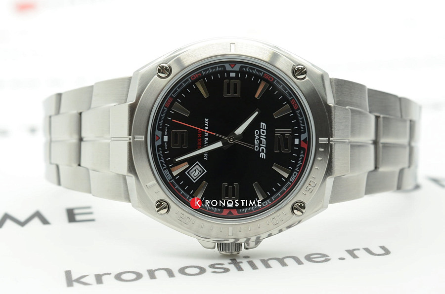 Часы Casio Edifice EF-126D-1A — металл сталь, Япония