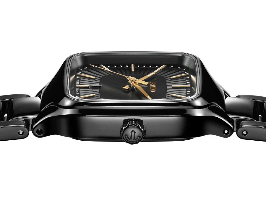 Часы Rado True Square R27080172 — керамика, высокотехнологичная керамика + титан