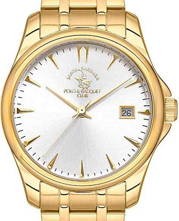 Часы Santa Barbara Polo & Racquet Club Unique SB.1.10493-2 — кварцевые, латунь