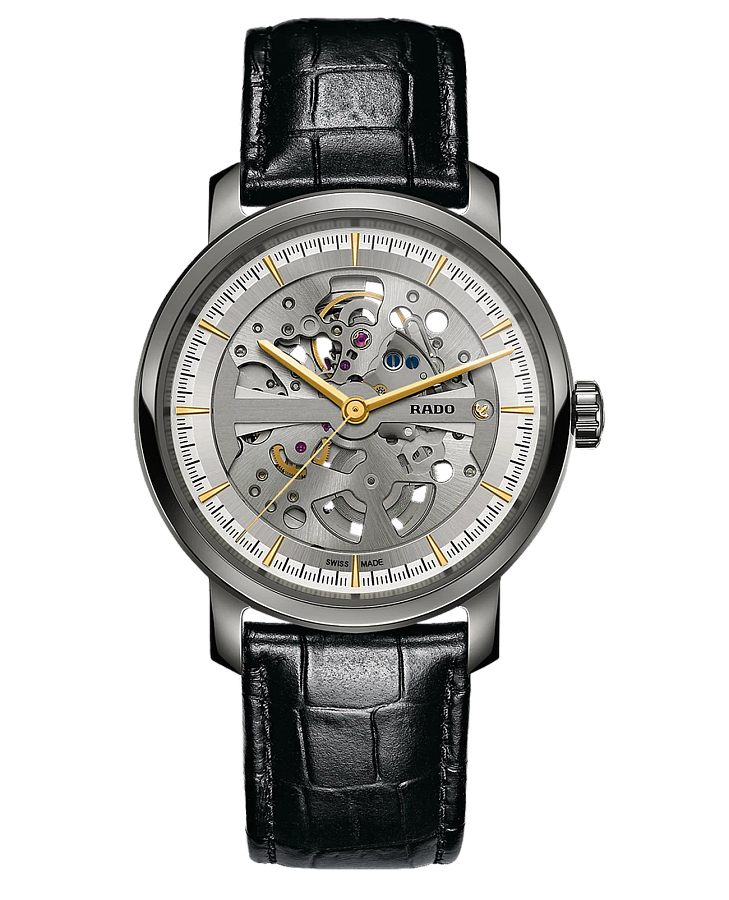 Часы Rado Diamaster R14132135 — мужские, серебристый