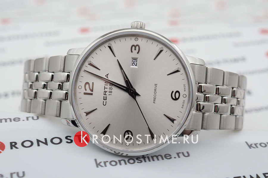 Часы Certina DS Caimano C035.410.11.037.00 — нержавеющая сталь, мужские