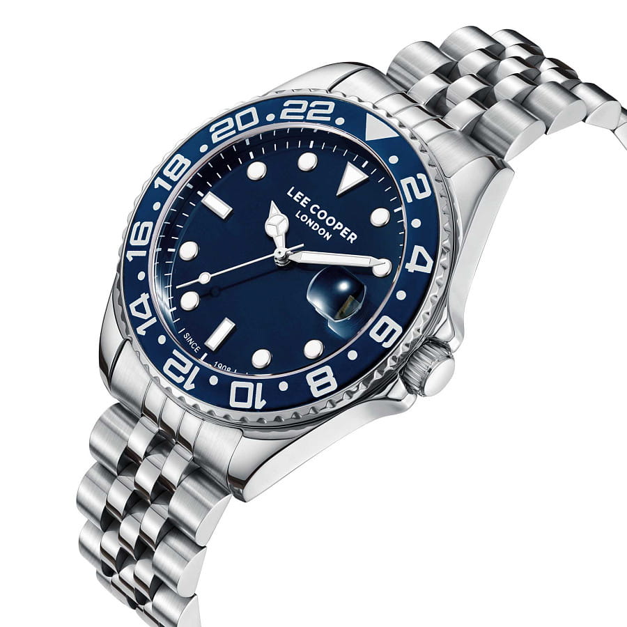 Часы Lee Cooper LC08142.390 — кварцевые, металл сталь