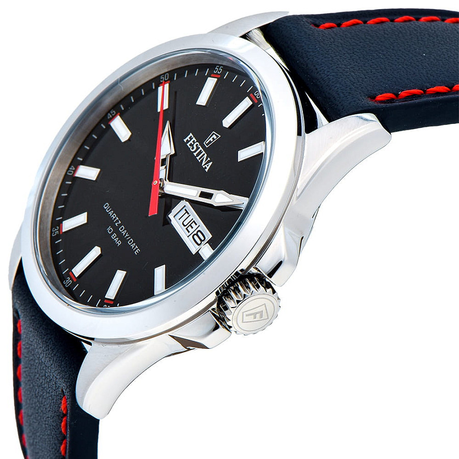 Часы Festina Classics F20358/4 — кожаный, мужские