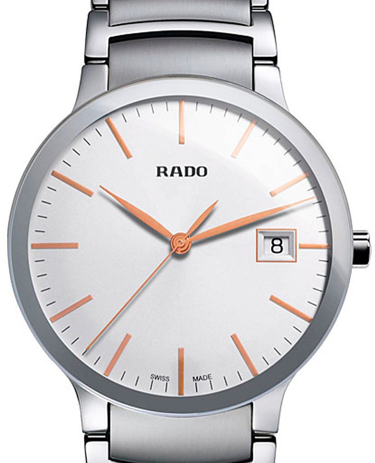 Часы Rado Centrix R30927123 — кварцевые, сталь металл