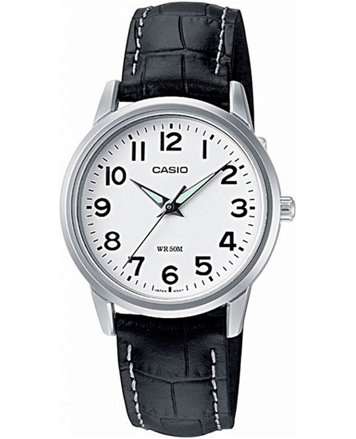 Часы Casio LTP-1303L-7B — женские, белый