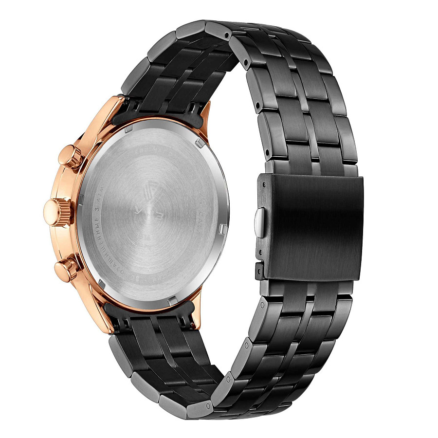 Часы УЧЗ Spectr 1516A14B2 — сталь металл, Россия
