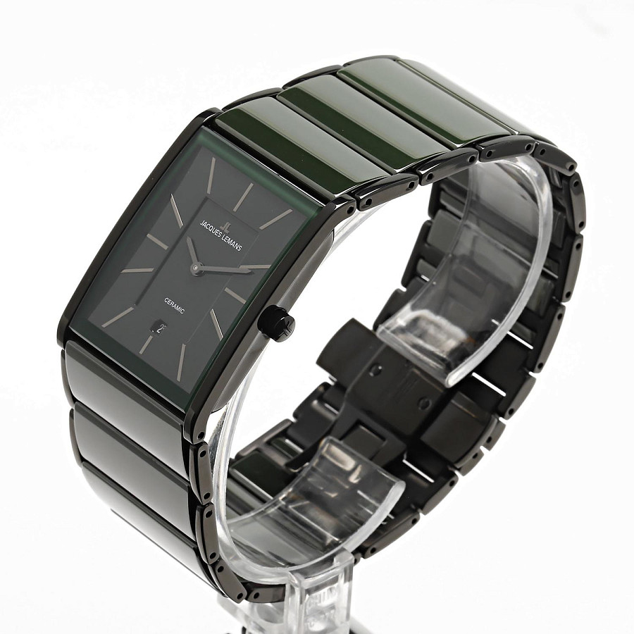 Часы Jacques Lemans High Tech Ceramic 1-1939i — металл сталь, Австрия