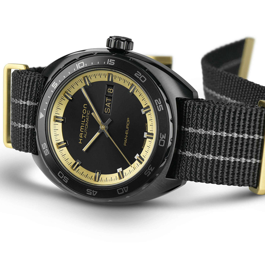 Часы Hamilton American Classic Pan Europ Day Date Auto H35425730 — металл сталь