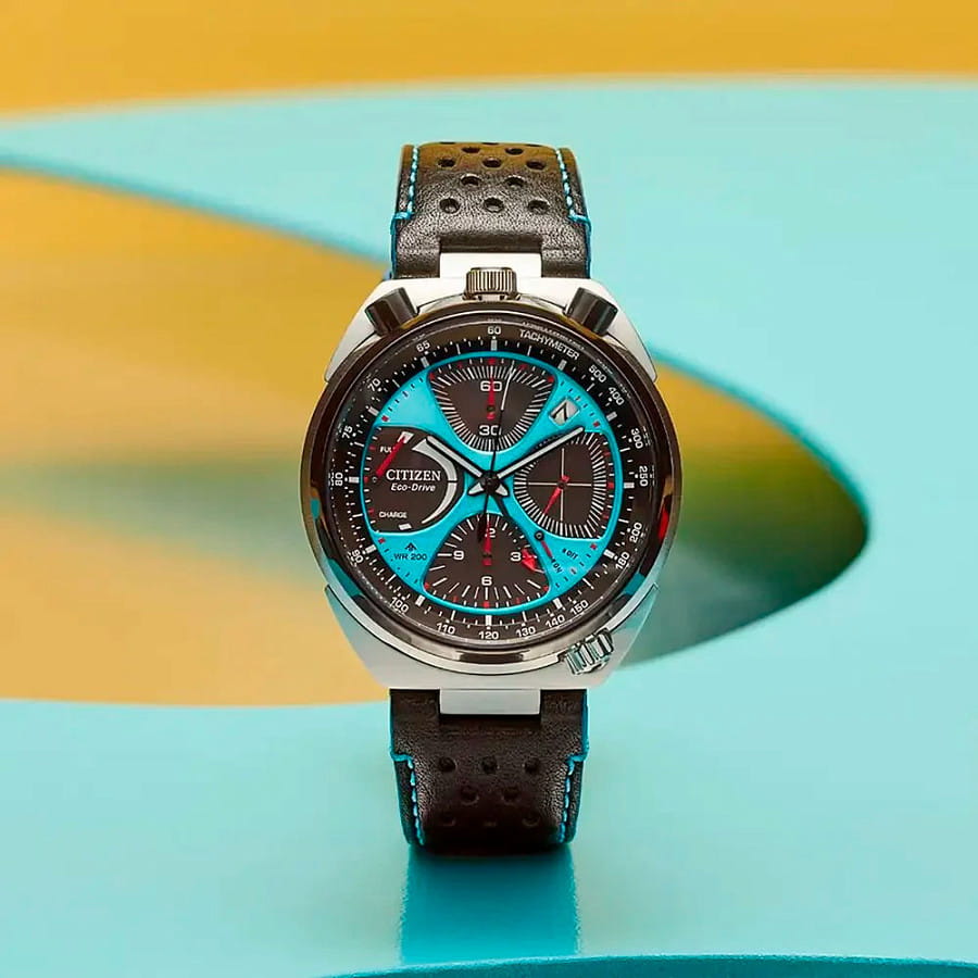 Часы Citizen Promaster AV0106-01L — кожаный, мужские