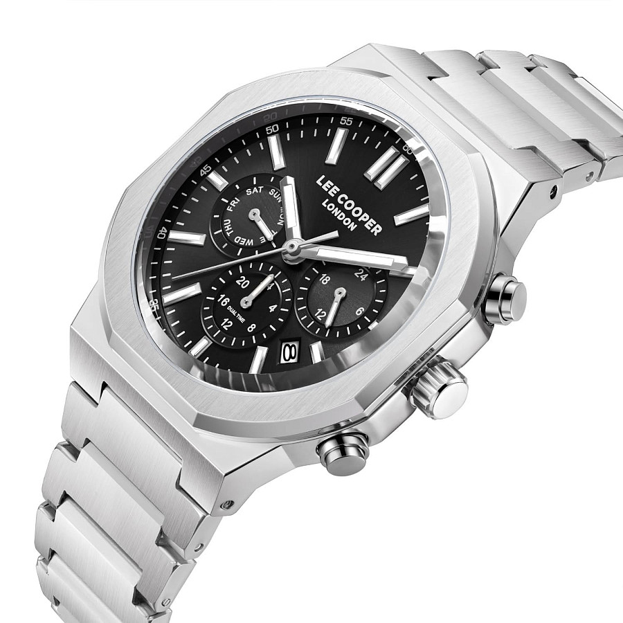 Часы Lee Cooper LC08263.350 — кварцевые, суперметалл металл