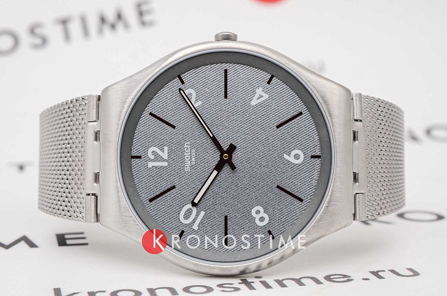Часы Swatch Essentials SS07S152M — кварцевые, металл сталь