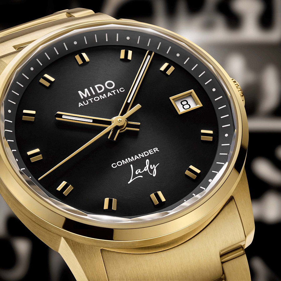 Часы Mido Commander Lady M021.207.33.051.00 — Швейцария, механические