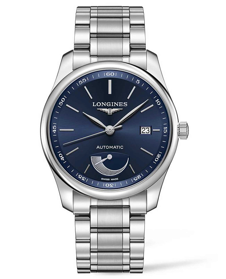 Часы Longines Master Collection L2.908.4.92.6 — мужские, синий