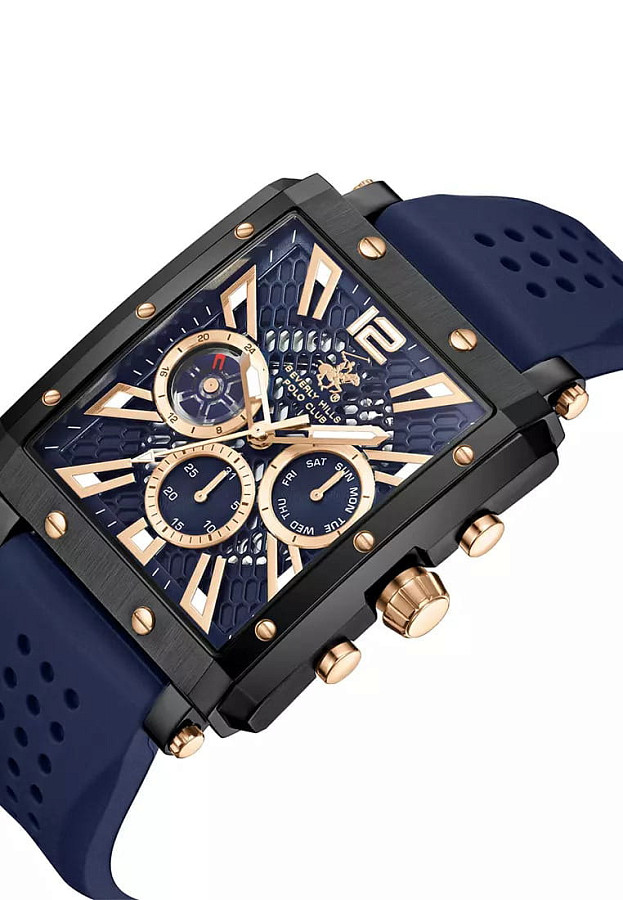 Часы Beverly Hills Polo Club BP3661X.699 — кварцевые, сталь металл