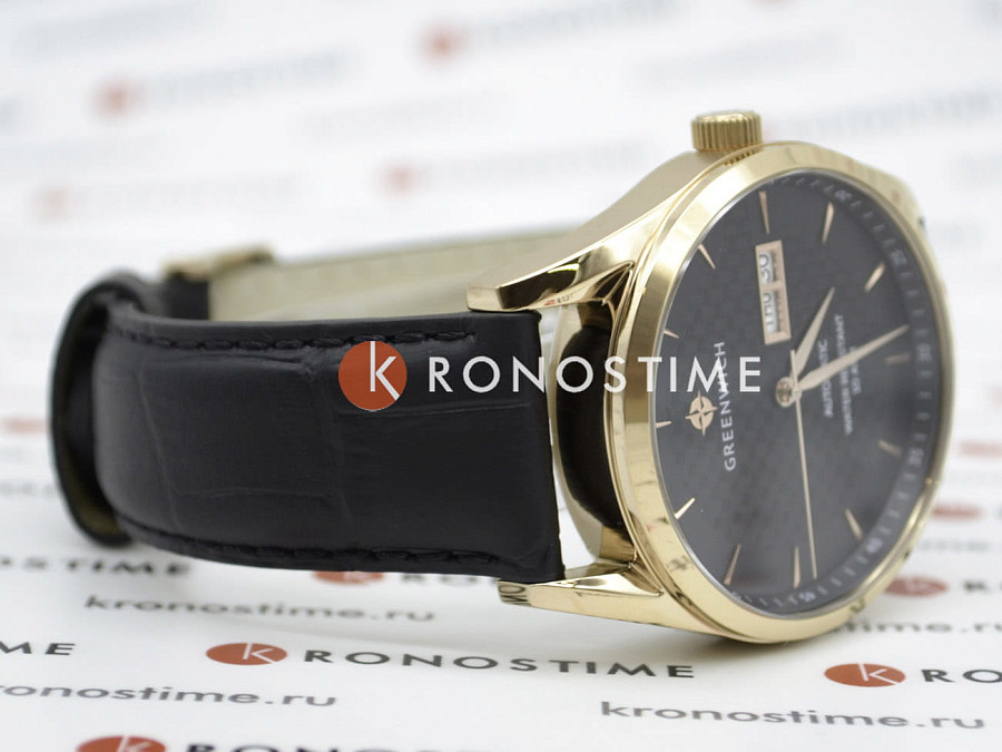 Часы Greenwich Good Luck Classic GW 074.41.31 — кожаный, мужские