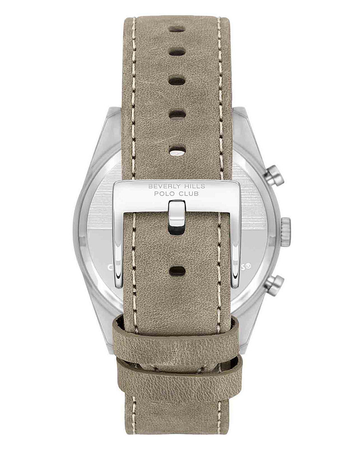 Часы Beverly Hills Polo Club Quartz BP3619X.376 — кожаный, мужские