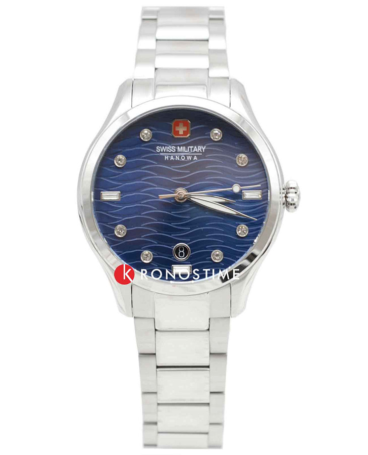 Часы Swiss Military Hanowa Manta Lady SMWLH0005302 — женские, синий
